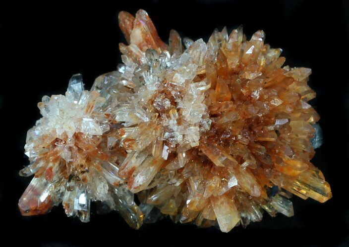 Creedite Crystal Cluster - Durango, Mexico #34292
